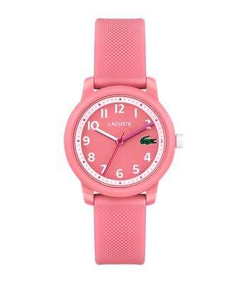 Horloge LACOSTE SPORT INSPIRED Kinderen 2030040 Analoog Behuizing MINERAAL Roze Bracelette Silicone Roze Boucle ardillon Etanchéiteiten 5BAR