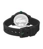 Horloge LACOSTE SPORT INSPIRED Kinderen 2030042 Analoog Behuizing MINERAAL Zwart Bracelette Silicone Zwart Boucle ardillon Etanchéiteiten 5BAR