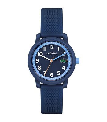 Horloge LACOSTE SPORT INSPIRED Kinderen 2030043 Analoog Behuizing MINERAAL Blauw Bracelette Silicone Blauw Boucle ardillon Etanchéiteiten 5BAR