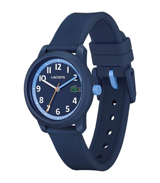 Horloge LACOSTE SPORT INSPIRED Kinderen 2030043 Analoog Behuizing MINERAAL Blauw Bracelette Silicone Blauw Boucle ardillon Etanchéiteiten 5BAR