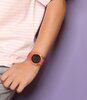 Horloge LACOSTE KIDS Kinderen 2030065 Analoog Behuizing MINERAAL Zwart Bracelette Silicone Oranje Etanchéiteiten 10BAR