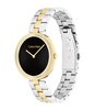 Montre CALVIN KLEIN WATCHES GLEAM Femme 25100012 Analogue Cadran MINERAL Noir Bracelet Acier inoxydable Acier / or jaune Boucle déployante Etanchéité