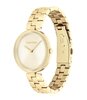 Horloge CALVIN KLEIN WATCHES GLEAM Dames 25100014 Analoog Behuizing MINERAAL Staal Bracelette Staal Geelgoudkleurig Boucle déployante Etanchéiteiten 3