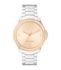 Horloge CALVIN KLEIN WATCHES VIVACIOUS Dames 25100025 Analoog Behuizing MINERAAL Roségoud Bracelette Roestvrij staal Staal Boucle déployante Etanchéit