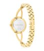 Horloge CALVIN KLEIN WATCHES GESCHULDE EMBRACING Vrouw 25100059 Analoog Behuizing MINERAAL Zwart Armband Staal Geel goud Waterdichtheid 3BAR