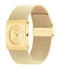 Horloge CALVIN KLEIN WATCHES CK PULSE Dames 25100062 Analoog Behuizing MINERAAL Geelgoud Bracelette Staal Geelgoudkleurig Etanchéiteiten 3BAR