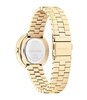 Horloge CALVIN KLEIN WATCHES TWISTED BEZEL Dames 25100094 Analoog Behuizing MINERAAL Geelgoud Bracelette Staal Geelgoudkleurig Etanchéiteiten 3BAR
