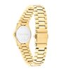 Horloge CALVIN KLEIN WATCHES GEOMETRIC ELEGANCE Dames 25100142 Analoog Behuizing MINERAAL Geelgoud Bracelette Staal Geelgoudkleurig Etanchéiteiten 3BA