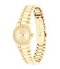 Horloge CALVIN KLEIN WATCHES GEOMETRIC ELEGANCE Dames 25100142 Analoog Behuizing MINERAAL Geelgoud Bracelette Staal Geelgoudkleurig Etanchéiteiten 3BA