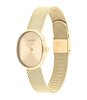 Horloge CALVIN KLEIN WATCHES EUPHORIA Dames 25100174 Analoog Behuizing MINERAAL Geelgoud Bracelette Staal Geelgoudkleurig Etanchéiteiten 3BAR