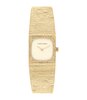 Horloge CALVIN KLEIN WATCHES SOPHISTICATED SQUARE Dames 25100178 Analoog Behuizing MINERAAL Geelgoud Bracelette Staal Geelgoudkleurig Etanchéiteiten 3