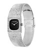Horloge CALVIN KLEIN WATCHES SOPHISTICATED SQUARE Dames 25100181 Analoog Behuizing Mineraal Zwart Bracelette Roestvrij staal Staal Etanchéiteiten 3 AT