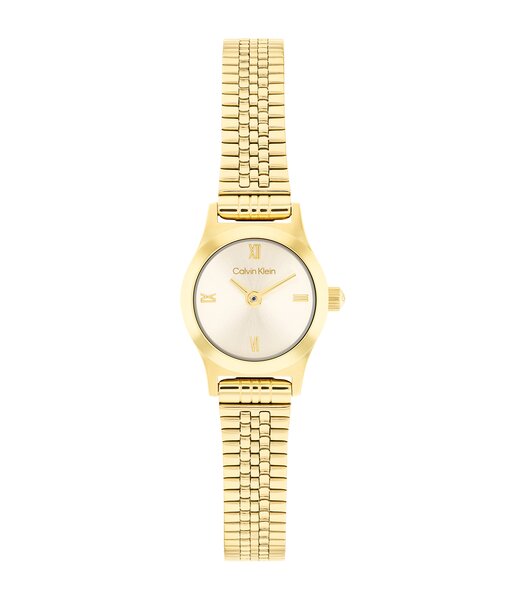 Montre CALVIN KLEIN WATCHES CK CONTEMPORARY Femme 25100201 Analogue Cadran MINERAL Or jaune Bracelet Acier Or jaune Etanchéité 3BAR