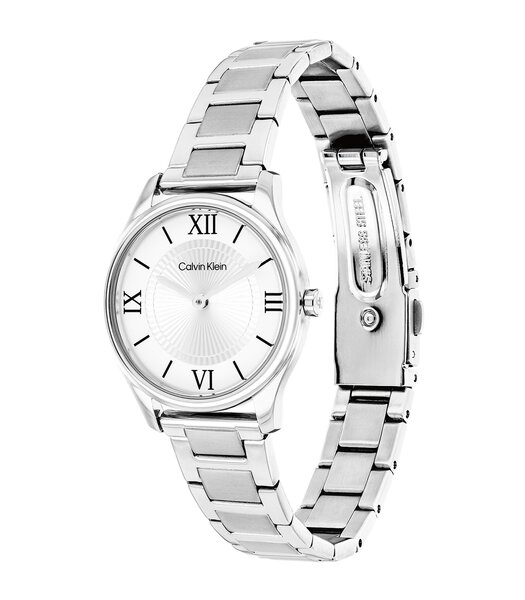 Horloge CALVIN KLEIN WATCHES SCULPTED ESSENTIALS Vrouw 25100213 Analoog Behuizing Mineraal Wit Armband Roestvrij staal Staal Waterdichtheid 3 ATM