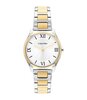 Horloge CALVIN KLEIN WATCHES SCULPTED ESSENTIALS Vrouw 25100215 Analoog Behuizing Mineraal Wit Armband Roestvrij staal Staal / geel goud Waterdichthei