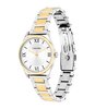 Horloge CALVIN KLEIN WATCHES SCULPTED ESSENTIALS Vrouw 25100215 Analoog Behuizing Mineraal Wit Armband Roestvrij staal Staal / geel goud Waterdichthei