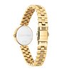 Horloge CALVIN KLEIN WATCHES GLEAM Dames 25100225 Analoog Behuizing Mineraal Goudkleurig Bracelette Roestvrij staal Staal / geelgoudkleurig Etanchéite