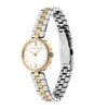 Horloge CALVIN KLEIN WATCHES GLEAM Dames 25100226 Analoog Behuizing Mineraal Wit Bracelette Roestvrij staal Staal Etanchéiteiten 3 ATM