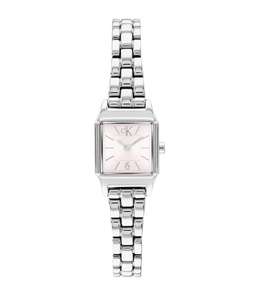 Montre CALVIN KLEIN WATCHES SOFT FORM Femme 25100232 Analogique Cadran Minéral Rose Bracelet Acier inoxydable Acier Etanchéité 3 ATM