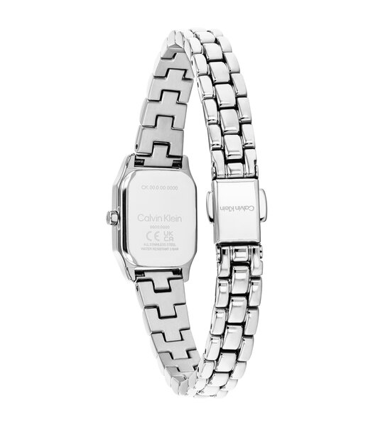Montre CALVIN KLEIN WATCHES SOFT FORM Femme 25100232 Analogique Cadran Minéral Rose Bracelet Acier inoxydable Acier Etanchéité 3 ATM
