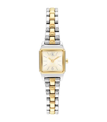 Horloge CALVIN KLEIN WATCHES SOFT FORM Vrouw 25100234 Analoog Behuizing Mineraal Goudkleurig Armband Roestvrij staal Staal Waterdichtheid 3 ATM