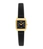 Montre CALVIN KLEIN WATCHES SOFT FORM Femme 25100236 Analogique Cadran Minéral Noir Bracelet Cuir Noir Etanchéité 3 ATM