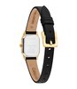 Montre CALVIN KLEIN WATCHES SOFT FORM Femme 25100236 Analogique Cadran Minéral Noir Bracelet Cuir Noir Etanchéité 3 ATM