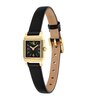 Montre CALVIN KLEIN WATCHES SOFT FORM Femme 25100236 Analogique Cadran Minéral Noir Bracelet Cuir Noir Etanchéité 3 ATM