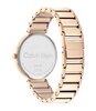 Montre CALVIN KLEIN WATCHES MINIMALISTIC T BAR Femme 25200135 Analogique Cadran Minéral Gris Bracelet Acier inoxydable Or rose Boucle déployante Etanc