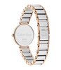 Montre CALVIN KLEIN WATCHES MINIMALISTIC T BAR Femme 25200139 Analogique Cadran Minéral Blanc Bracelet Acier inoxydable Acier / carnation gold Boucle