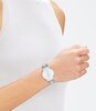 Horloge CALVIN KLEIN WATCHES CK ICONIC Dames 25200168 Analoog Behuizing MINERAAL Zilverkleurig Bracelette Roestvrij staal Staal Boucle déployante Etan