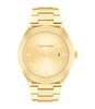 Horloge CALVIN KLEIN WATCHES ARCHITECTURAL Heren 25200199 Analoog Behuizing Mineraal Geel Bracelette Roestvrij staal Goudkleurig Boucle déployante Eta