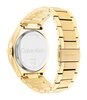 Horloge CALVIN KLEIN WATCHES ARCHITECTURAL Heren 25200199 Analoog Behuizing Mineraal Geel Bracelette Roestvrij staal Goudkleurig Boucle déployante Eta