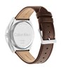 Montre CALVIN KLEIN WATCHES ARCHITECTURAL Homme 25200200 Analogique Cadran Minéral Bleu Bracelet Acier inoxydable Brun Boucle déployante Etanchéité 3
