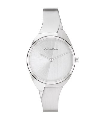 Montre CALVIN KLEIN WATCHES CHARMING Femme 25200234 Analogique Cadran Minéral Doré Bracelet Acier inoxydable Doré Boucle déployante Etanchéité 3 ATM