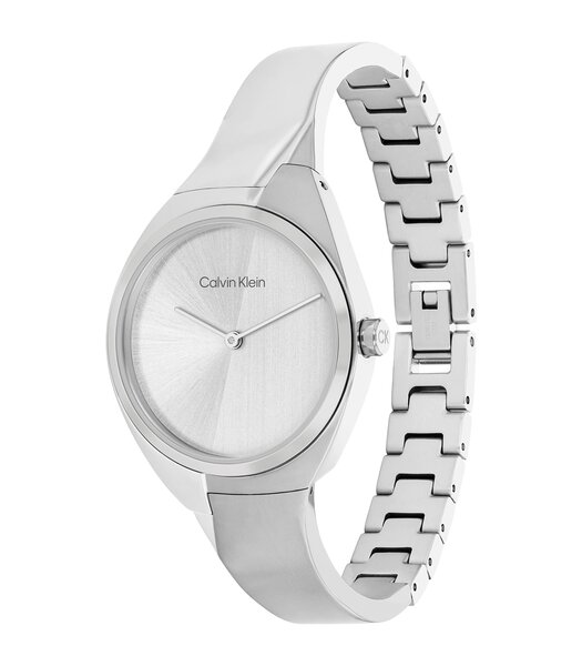 Montre CALVIN KLEIN WATCHES CHARMING Femme 25200234 Analogique Cadran Minéral Doré Bracelet Acier inoxydable Doré Boucle déployante Etanchéité 3 ATM