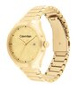 Montre CALVIN KLEIN WATCHES ARCHITECTURAL Homme 25200349 Analogique Cadran Minéral Doré Bracelet Acier inoxydable Doré Boucle déployante Etanchéité 3