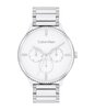 Horloge CALVIN KLEIN WATCHES CK DRESS Dames 25200373 Analoog Behuizing MINERAAL Wit Bracelette Roestvrij staal Staal Boucle déployante Etanchéiteiten
