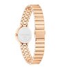 Horloge CALVIN KLEIN WATCHES CK PRECISE Dames 25200417 Analoog Behuizing MINERAAL Zwart Bracelette Staal Roségoudkleurig Boucle déployante Etanchéitei