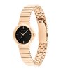 Horloge CALVIN KLEIN WATCHES CK PRECISE Dames 25200417 Analoog Behuizing MINERAAL Zwart Bracelette Staal Roségoudkleurig Boucle déployante Etanchéitei