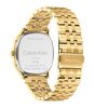 Montre CALVIN KLEIN WATCHES CK SHAPE Homme 25200582 Analogique Cadran Minéral Blanc Bracelet Acier inoxydable Acier / or jaune Etanchéité 3 ATM