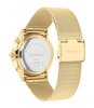 Horloge CALVIN KLEIN WATCHES EXCEPTIONAL Heren 25200602 Analoog Behuizing Mineraal Wit Armband Roestvrij staal Staal / geel goud Waterdichtheid 3 ATM