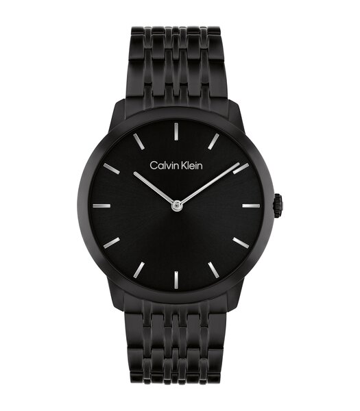Horloge CALVIN KLEIN WATCHES TIMELESS Heren 25300008 Analoog Behuizing Mineraal Goudkleurig Bracelette Roestvrij staal Goudkleurig Boucle déployante E