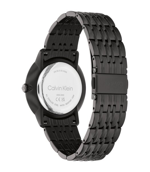 Horloge CALVIN KLEIN WATCHES TIMELESS Heren 25300008 Analoog Behuizing Mineraal Goudkleurig Bracelette Roestvrij staal Goudkleurig Boucle déployante E