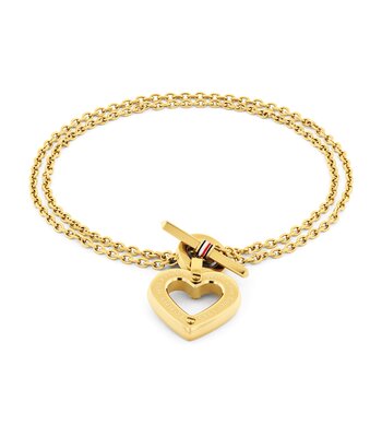 Jeweel TOMMY HILFIGER JEWELS TOGGLE HEART 2780970 Dames