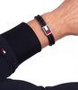 Bijou TOMMY HILFIGER JEWELS 3D FLAG LEATHER 2790754 Homme
