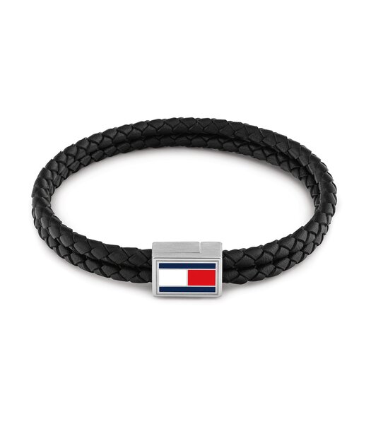 Bijou TOMMY HILFIGER JEWELS 3D FLAG LEATHER 2790755 Homme