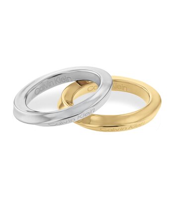 Jeweel CALVIN KLEIN JEWELRY TWISTED RING 35000330B Dames