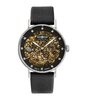 Horloge ZEPPELIN PRINCESS OF THE SKY Dames 7461-2 Analoog Behuizing MINERAAL Zwart Bracelette Leer Zwart Boucle ardillon Etanchéiteiten 5BAR