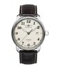 Horloge ZEPPELIN LZ127 GRAF ZEPPELIN Heren 7656-5 Analoog Behuizing MINERAAL Beige Bracelette Leer Bruin Boucle ardillon Etanchéiteiten 5ATM